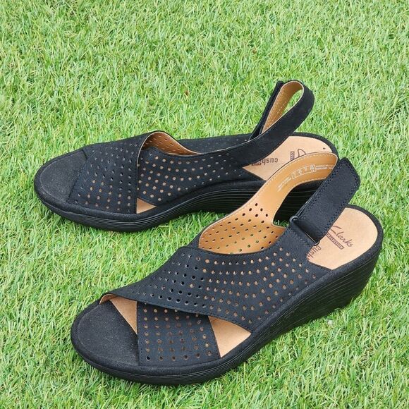 CLARKS COLLECTION - Women's Wedges - SIZE 9.5M - Picture 3 of 7